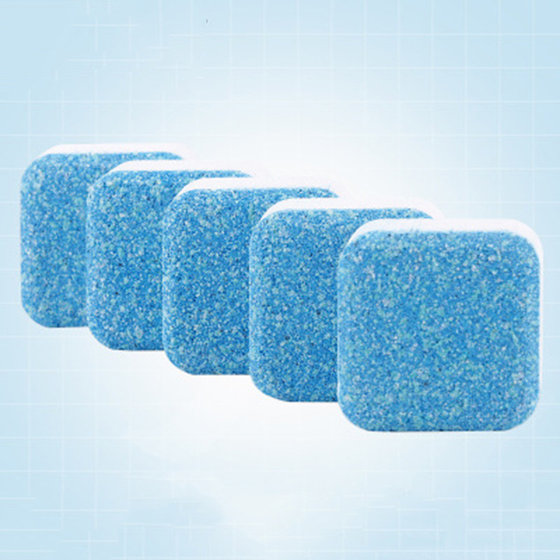 Starlux 12PCS Washing Machine Cleaner Effervescent Tablets Deep Cleaning Washer Deodorant Remove Stains Detergent for Washing Machine Cleaner Descaler Decontamination