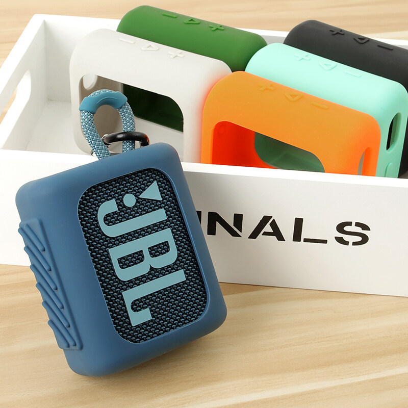 JBL GO3 speaker Case Protective shell of silica gel waterproof and dustproof sheath