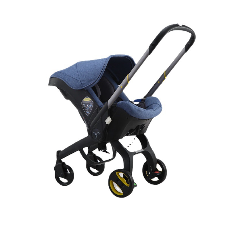 4 in 1 Lightweight Travel System Infant Car Seat and Quick Folding Stroller Combo Travel System With Car Seat