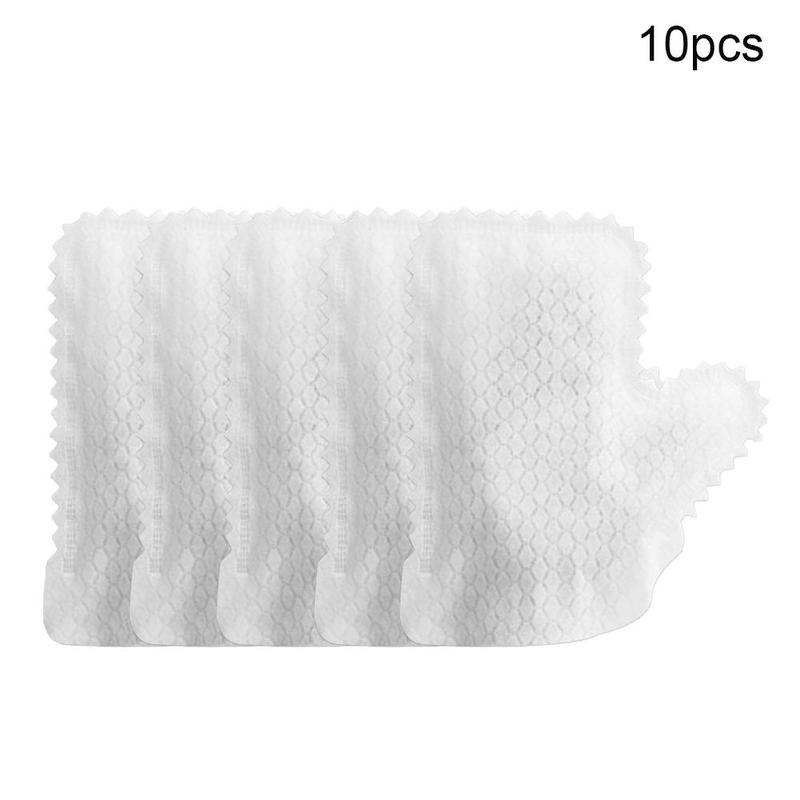 10 Pcs/set Fish Scale Cleaning Duster Gloves Non-woven Fabric Non-woven Disposable Gloves Cleaning Q7R4