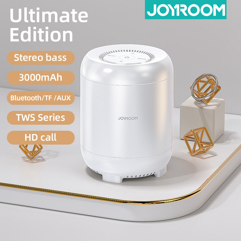 JOYROOM MG-S01 Bluetooth Speaker Noise Reduction Bluetooth TF Aux PlaybackAudio Bass Portable Wireless Outdoor 3D Surround Home Theater Car High Sound Quality Speaker Player