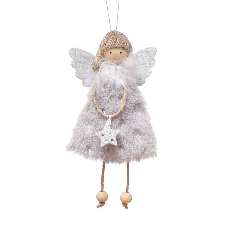 Christmas Angel Doll Christmas Tree Hanging Ornaments Pendant New Year 2022 Decor Christmas Decorations