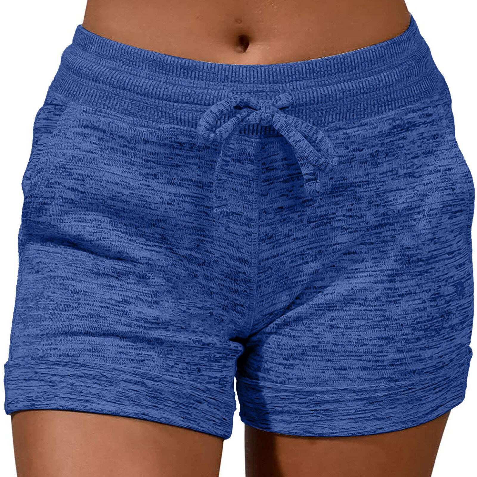 Yoga Shorts Women Soft and Comfy Activewear Lounge Shorts with Pockets and Drawstring