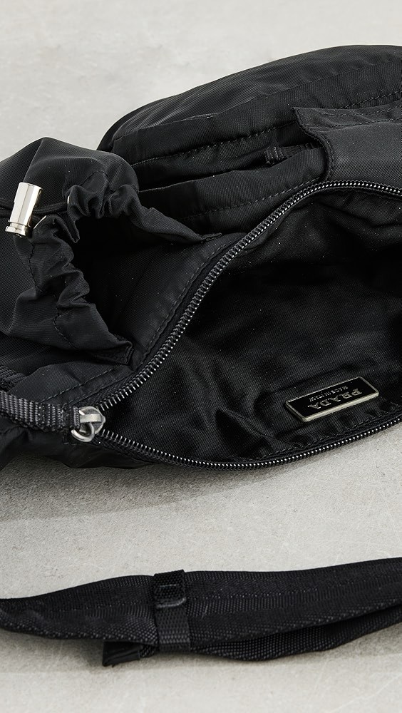 Prada Black Nylon Waist Pouch