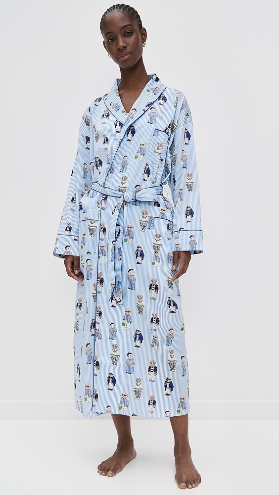Allover Bear Heritage Robe