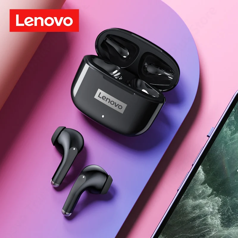 ??ã???? ??????ãLENOVO LP40 PRO Wireless Earbuds TWS HD Music With Microphone IPX5 Water Resistance