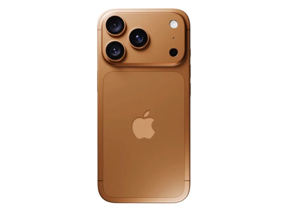 The orange iPhone 17 pro 256GB