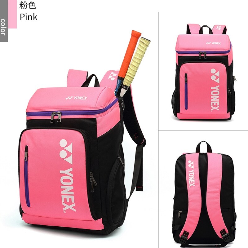 YONEXˉ The new han edition badminton men's and women's fashion bag double shoulder pack 3 pens net badminton single and double shoulder bag