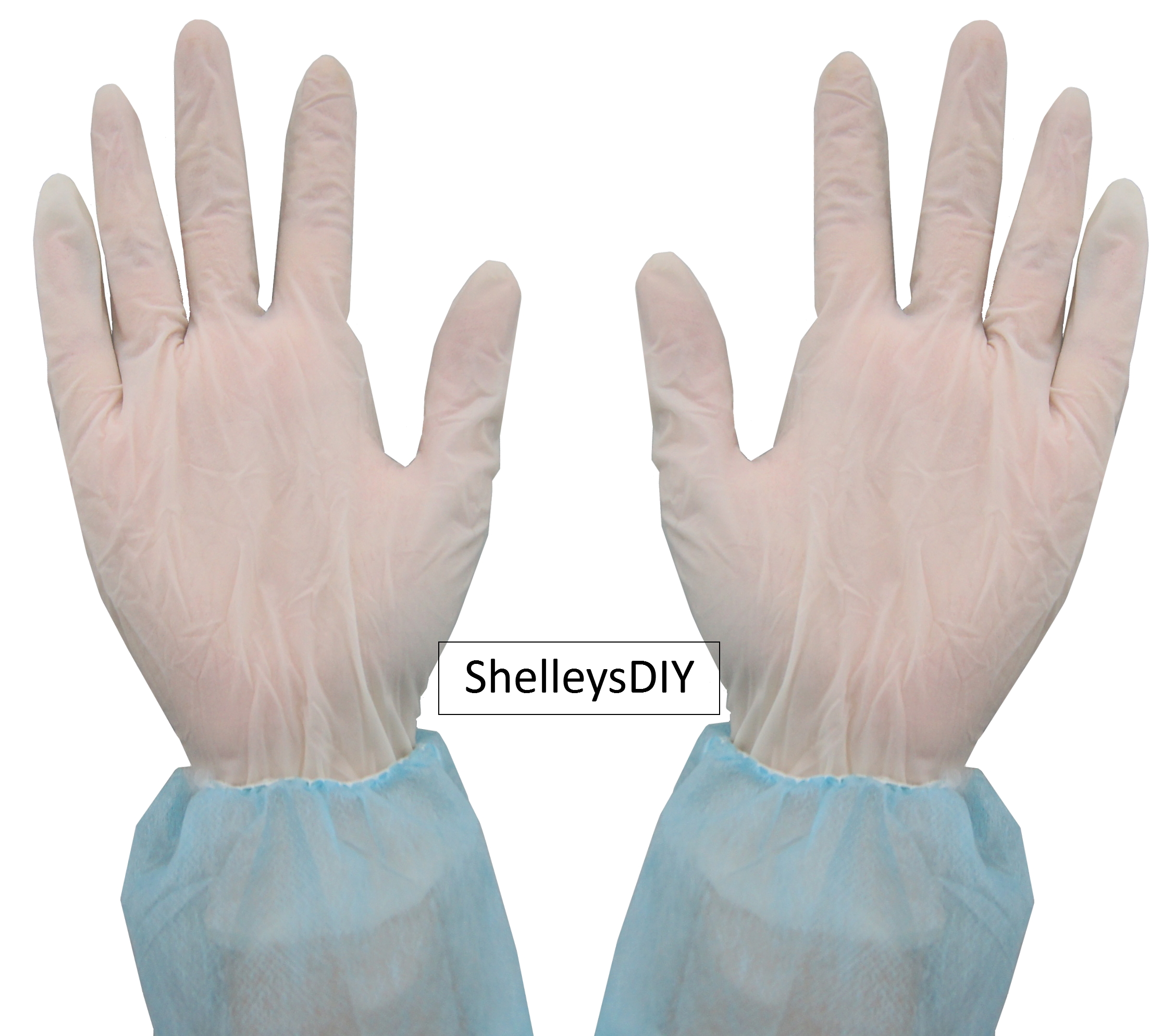 2 Box of 100 PCS Disposable Powder Free Latex Glove S / M / L Size - Ready Stock in SG