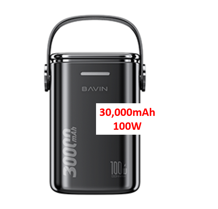 100W 65W BAVIN 30000mAh 20000mAh Laptop Power Bank Super Fast Charge Quick Charge QC PD