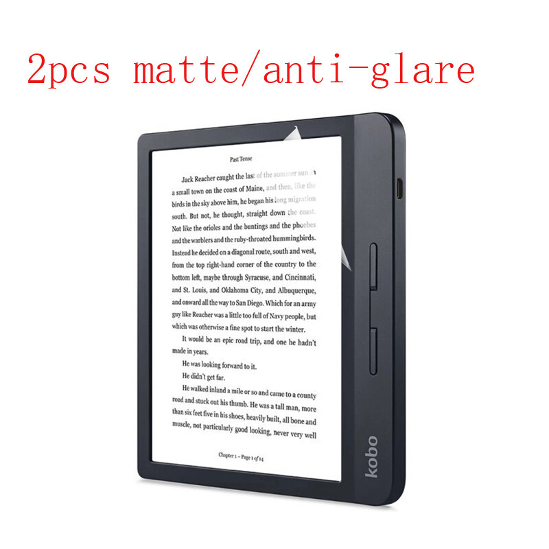 Matte anti-glare Screen Protector Plastic Film For Kobo Clara HD/Kobo Aura HD/Kobo Aura H2O 2017/Kobo Libra H2O/Kobo Libra 2/Kobo Sage 2pcs