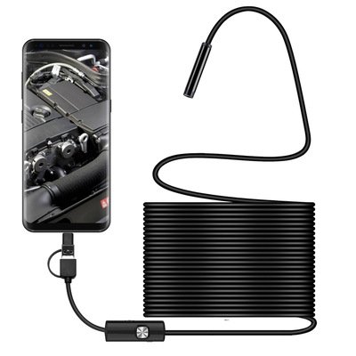 Endoscope Camera Flexible IP67 Waterproof Micro USB industrial Endoscope Camera for Android Phone PC Adjustable