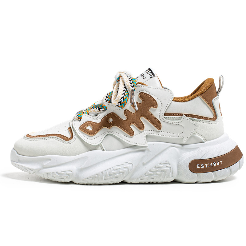 New Outdoor Fashion Thick Sole Trendy Shoes Dad Shoes