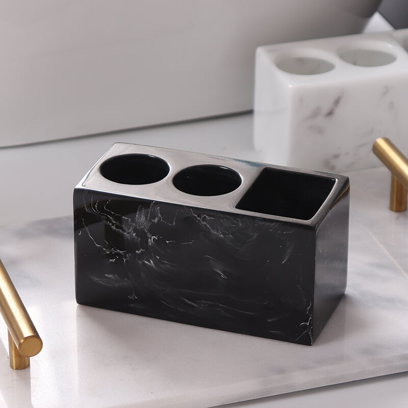 Bathroom Electric Toothbrush Storage Rack Nordic Simple Bathroom Household Toothbrush Holder Toothbrush Toothpaste Storage Box