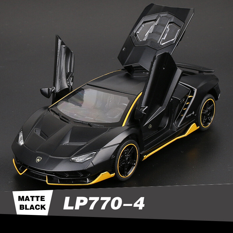 LEO 1:32 Lamborghini LP770-4 Transformers toy diecast alloy car model toys for girls toys for boys toys for kids car for kids educational toys