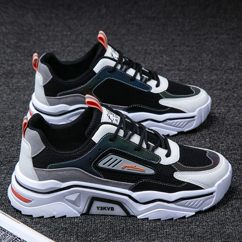 Men's Shoes 2024 New Summer Versatile Dad Shoes Men's Casual Sneaker Youth Running Shoes Men Trendy Shoes