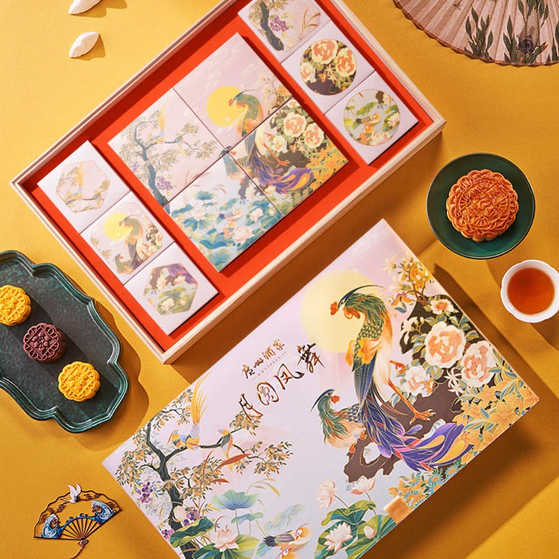 Full Moon Phoenix Dance Mooncakes