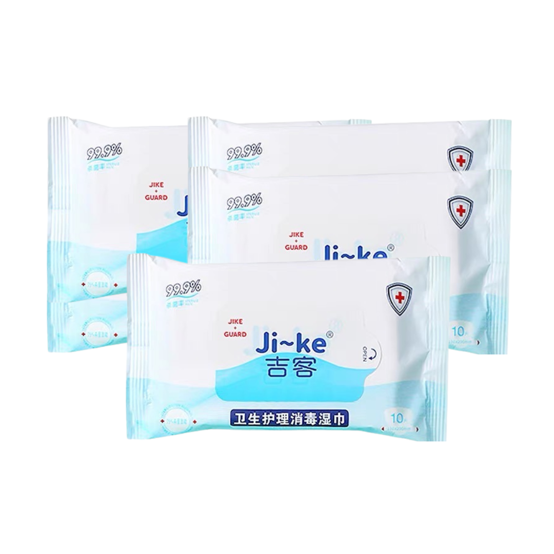[Medeis x JIKE] Professional Sanitizing Wipes (CE Certified) 75% IPA Isopropyl Alcohol Wipes Germicidal Wipes Antibacterial Wipes Disinfectant Wipes Antiseptic Wipes Sanitising Wet Wipes Tissue Large