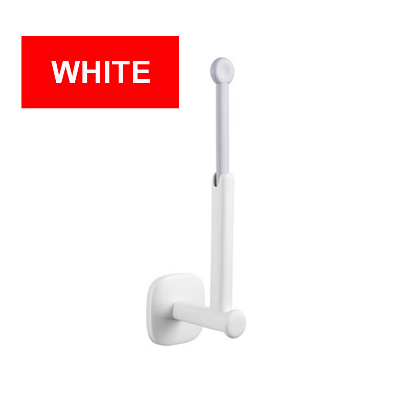 360 degree rotation Kitchen Roll Paper Self Adhesive Wall Mount Toilet Paper Holder plastic ABS Bathroom Tissue Towel Holder Accessories Rack Holders key hat COAT Clothes hanger
